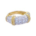Ring 45 Fred ring, “Isaure”, yellow gold, platinum, diamonds. 58 Facettes 32289