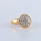Bague 51 Bague pavage Diamants rond 58 Facettes JE127