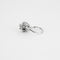 Bague 56 Bague or blanc diamants 1ct 58 Facettes