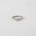 Ring 49 Diamond Solitaire Ring 0.13ct 58 Facettes