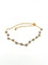 Collier Collier choker or jaune et oxydes de zirconium 58 Facettes