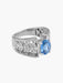 Ring 52 Sapphire and Diamond Garter Ring 58 Facettes