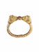 Yellow Gold Lion Head Bangle Bracelet 58 Facettes