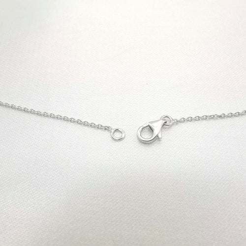 Colliers Collier Pendentif Garel Or blanc Diamants 58 Facettes