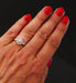 Ring 54 Marguerite Ring 2 Golds, Diamonds 58 Facettes