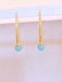 Boucles d'oreilles Boucles d'oreilles pendantes Turquoise 58 Facettes AA 1482
