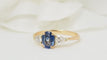 Bague 54 Bague Saphir 1.06ct Diamants 58 Facettes 27971