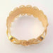 Bracelet Oriental filigree bracelet yellow gold 58 Facettes