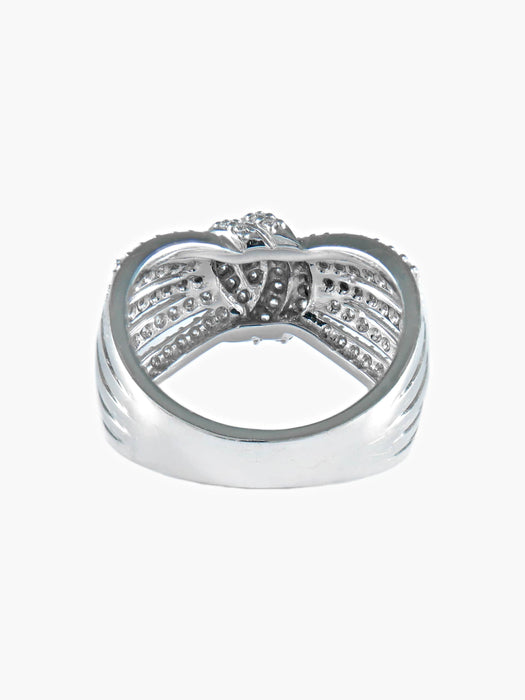 Bague 52 Bague Noeud Diamants 58 Facettes