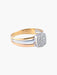 Bague 54 Bague Diamants Bicolore 58 Facettes