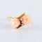 Bague 51 Bague toi et moi or corail diamant 58 Facettes