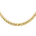 Caplain Saint André necklace English mesh necklace Yellow gold Sapphire 58 Facettes 2216830CN