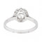 Bague 53 Bague Solitaire Or blanc Diamant 58 Facettes 2569097CN