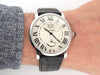 CARTIER rotonde watch 40mm mechanical croco fullset 58 Facettes 256928