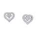 O.J Perrin stud earrings, "Legends", white gold, diamonds. 58 Facettes 32968
