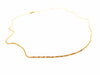 Necklace Cable link necklace Yellow gold 58 Facettes 1783119CN