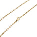 Collier Chaine O.J.Perrin or jaune. 58 Facettes 32995