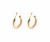 Boucles d'oreilles BOUCLES D'OREILLES CRÉOLES "GINA" OR 58 Facettes BO/220055 RIV