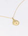 Augis Dove Medal pendant in gold, More than yesterday, less than tomorrow, A. Augis 58 Facettes 925