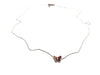 Morganne Bello Necklace Butterfly Necklace White gold Mother-of-pearl 58 Facettes 1186450CN