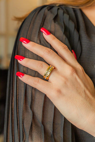 Bague 53 Bague Or jaune Diamant 58 Facettes 2811071CN