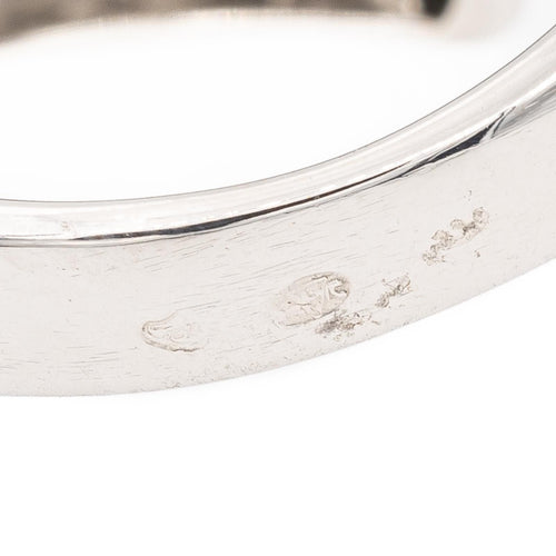 Bague 54 Bague Or blanc Diamant 58 Facettes 2360838CN