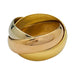 Ring 51 Cartier “Trinity” ring in 3 golds, large model. 58 Facettes 31875