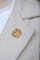 Broche Or jaune / Diamant / XIXe Siècle Broche Chimère or et diamant 58 Facettes