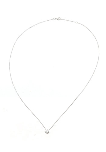 Collier Collier BIJOU PRECIEUX Or blanc et diamants 58 Facettes 55308-50391