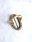 Bague Bague ancienne en or et argent, miniature sur porcelaine 58 Facettes