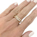 Ring 53 Cartier “Trinity” ring 3 golds, diamonds. 58 Facettes 31569