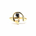 Bague Bague vintage en Or jaune & saphir 58 Facettes