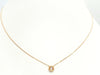 Necklace Necklace Rose gold Diamond 58 Facettes 578950RV