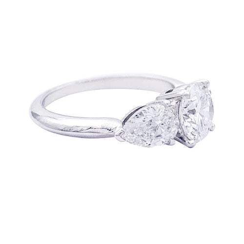 Bague 50 Bague solitaire diamant 1,01 ct. 58 Facettes 33140