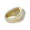 Bague 50 Bague or jaune, diamants et saphir. 58 Facettes 33326