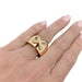 Ring 52 Chaumet ring, “Liens” large model, yellow gold, diamonds. 58 Facettes 31528