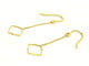 Boucles d'oreilles Boucles d'oreilles Transparence Or jaune 58 Facettes 578903RV