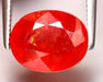 Untreated Heated Orange Sapphire Gemstone 3.22cts 58 Facettes 330