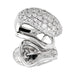 Earrings Pomellato earrings in white gold, paved with diamonds. 58 Facettes 30964