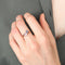 Bague Or Jaune BAGUE « TOI & MOI » OR 58 Facettes BO/220012/13