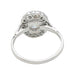 Bague 55 Bague marguerite en or blanc et diamants. 58 Facettes 31177