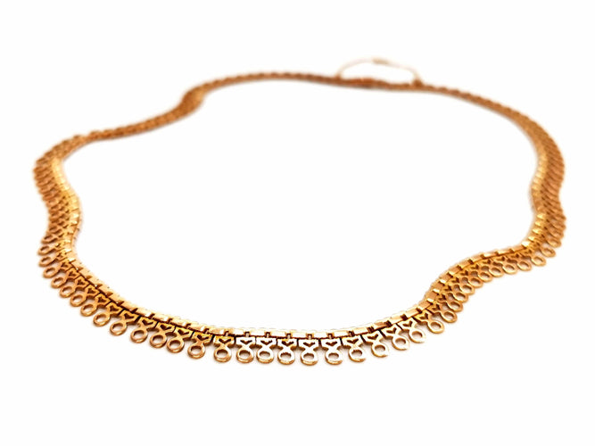 Collier Collier Or rose 58 Facettes 1140997CN