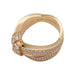 Ring 52 Chaumet ring, “Liens Séduction”, pink gold and diamonds. 58 Facettes 31661