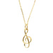 Necklace Treble clef necklace 58 Facettes 26895