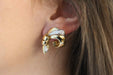 Earrings Earrings Yellow gold Diamonds 58 Facettes 24633