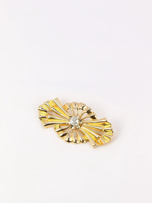 Broche Broche nœud vintage diamant 58 Facettes J78