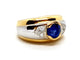 Bague 55 Bague Or jaune Saphir 58 Facettes 06496CD