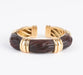 Bracelet OJ Perrin bangle bracelet in yellow gold and lovewood 58 Facettes 0