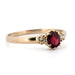 Ring 55.5 Shouldered Ruby Solitaire Ring 58 Facettes 9E909383DEFA4CE281827EADCED02ACF