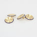 Cufflinks Old cufflinks in gold and email 58 Facettes 22-151